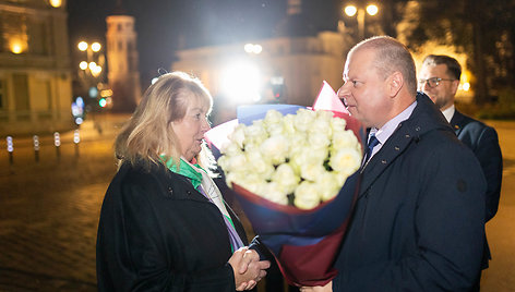 Vilija Blinkevičiūtė, Saulius Skvernelis