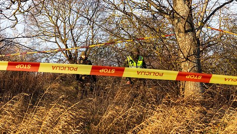 Policija dronu filmavo vietą, kurioje nukrito lėktuvas