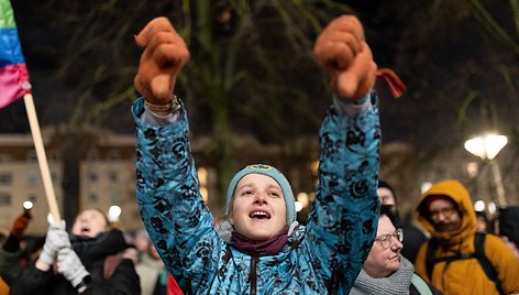 Protestas „Dešimt minučių tylos“