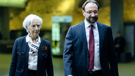 Christine Lagarde, Gediminas Šimkus