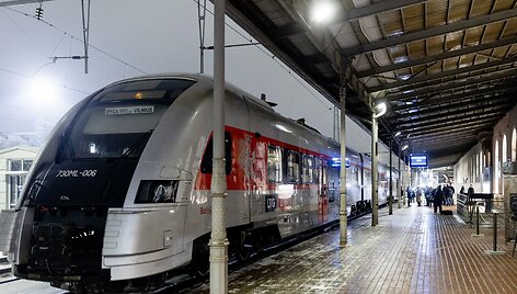 Atkurtas susisiekimas traukiniais tarp Vilniaus ir Talino