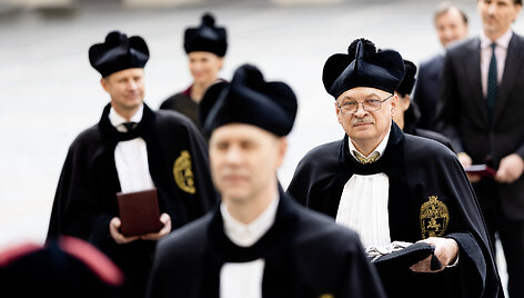 Vilniaus universiteto rektoriaus profesoriaus Rimvydo Petrausko inauguracijos ceremonija