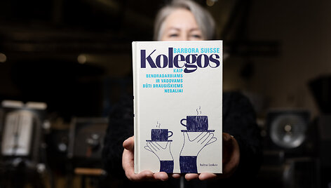 Knygos &bdquo;Kolegos. Kaip bendradarbiams ir vadovams būti draugi&scaron;kiems negaliai&ldquo; pristatymas