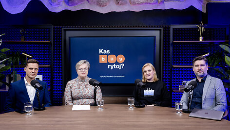 Liudas Vincentas Sinkevičius, Dr. Anželika Banevičienė, Justina Paulauskaitė, Gintaras Gimžauskas