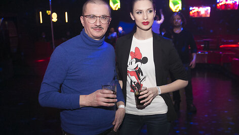 Aleksandras Pogrebnojus ir Monika Račiūnaitė-Pogrebnojė