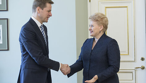 Remigijus &Scaron;ima&scaron;ius ir Dalia Grybauskaitė