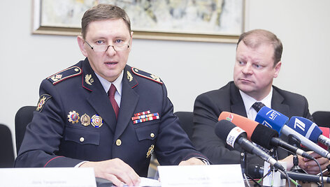 Remigijus Baniulis ir Saulius Skvernelis