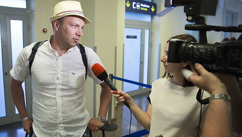 Turistai grįžę i&scaron; Tuniso