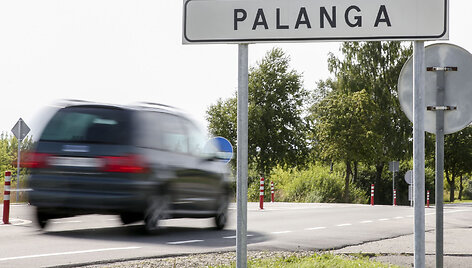 Įvažiavimas į Palangą