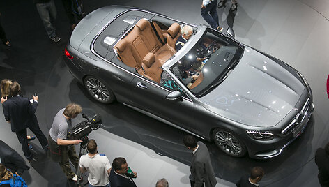 &bdquo;Mercedes-benz&ldquo; S klasės kabrioletas