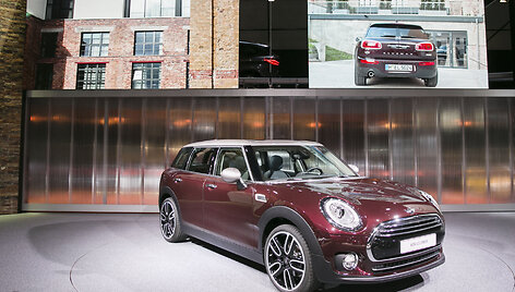 &bdquo;Mini&ldquo; stendas Frankfurto automobilių parodoje