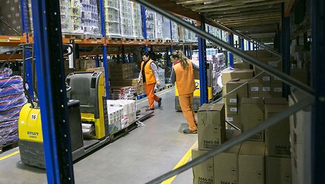 &bdquo;Maxima LT&ldquo; sandėlis ruo&scaron;iasi kalėdinei prekybai
