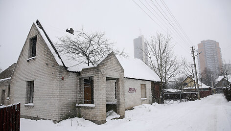 Sklypas Kintų g. 3, kur statys daugiabutį