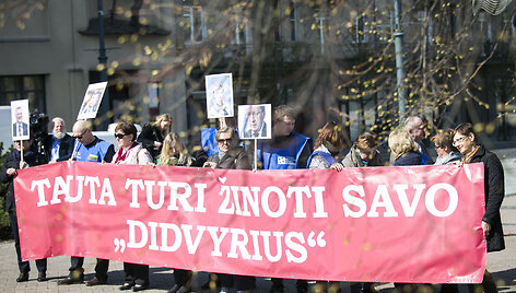 Lietuvos profesinių sąjungų konfederacijos protestas 