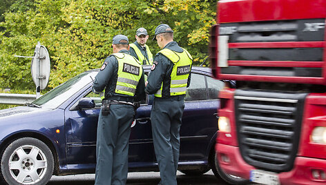Trečiadienio rytinis policijos reidas