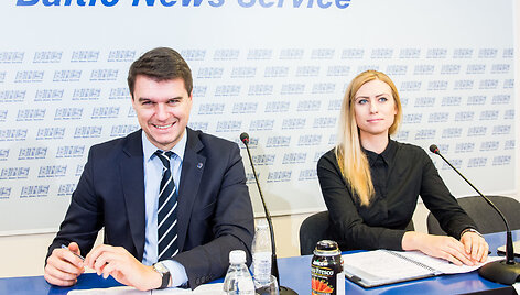 Žilvinas &Scaron;ilėnas ir Aistė Čepukaitė