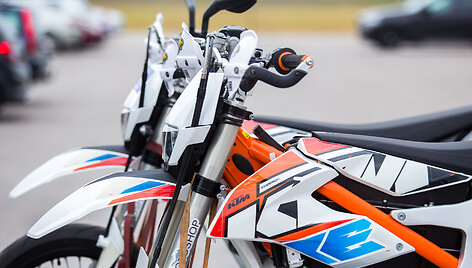 Elektrinis &bdquo;KTM Freeride E-SM&ldquo; motociklas
