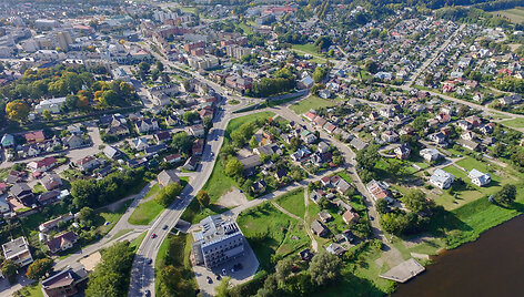 Alytaus miesto panorama