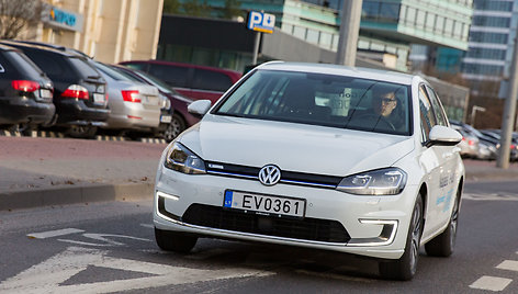 „Volkswagen e-Golf“