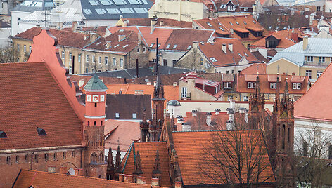 Žvilgsnis nuo Trijų kryžių kalno