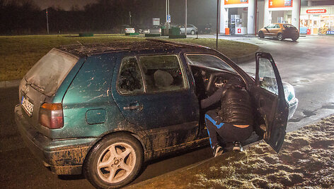 Girto jaunuolio (2,59 prom.) &bdquo;Volkswagen Golf&ldquo; Liepkalnio gatvėje