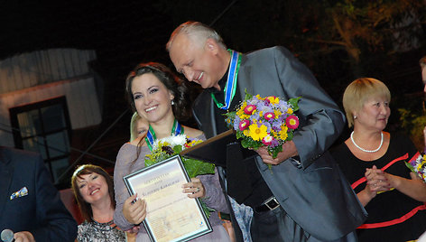 Evelina Sašenko ir Romas Bubnelis