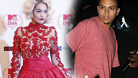 Rita Ora ir Evanas Rossas