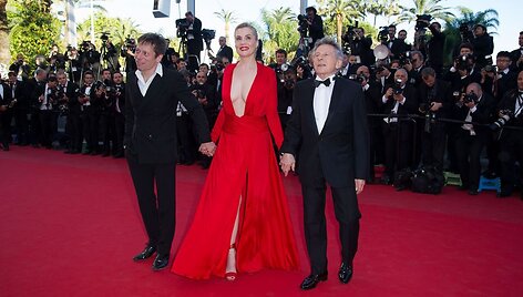 Romanas Polanskis, Emmanuelle Seigner ir Mathieu Amalric