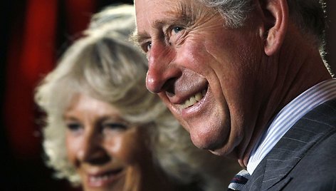 Princas Charlesas ir Kornvalio hercogienė Camilla