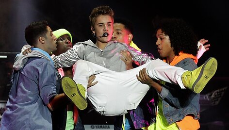 Justino Bieberio koncertas