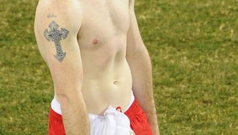 Anglas Wayne'as Rooney (Anglijos vėliava ir kryžius)