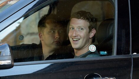 &bdquo;Facebook&ldquo; įkūrėjas ir vadovas Markas Zuckerbergas