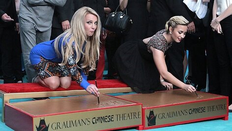 Britney Spears ir Demi Lovato