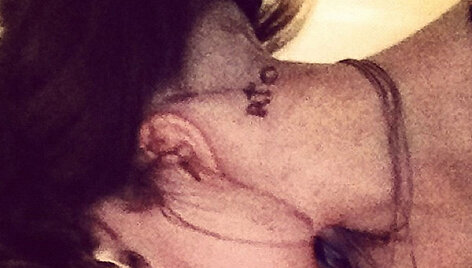 Lady Gaga ir jos nauja tatuiruotė