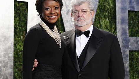George'as Lucasas ir Mellody Hobson