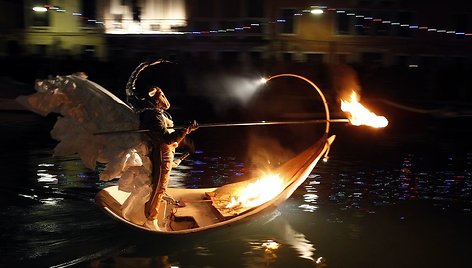 Venecijos karnavalo atidarymo ceremonija