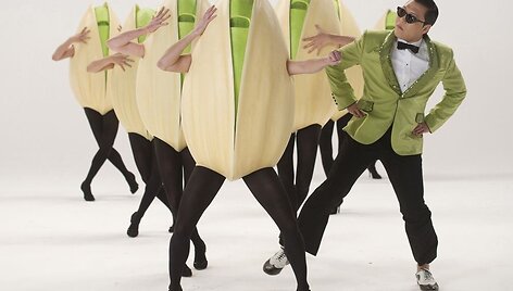 Psy &bdquo;Wonderful Pistachios&ldquo; reklamoje