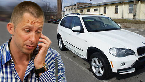 Egidijus Dragūnas-Selas parduoda savo &bdquo;BMW X5&ldquo; visureigį