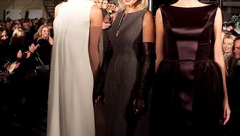 Audronė Bunikienė (centre) ir Tatjana Lavrinovič (de&scaron;inėje)