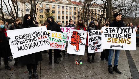 Akcija &bdquo;Prieglobsčio pra&scaron;ymas nėra nusikaltimas&ldquo;