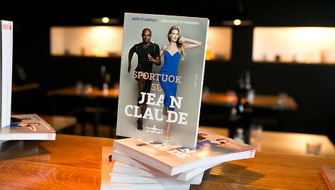 Knygos „Sportuok su Jean Claude“ pristatymas