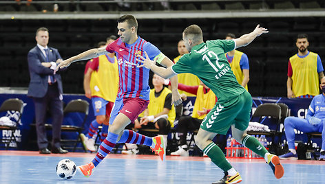 Futsal Čempionų lyga: „Kauno Žalgiris“ – „Barcelona“