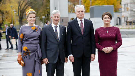 Belgijos Karaliaus ir  Karalienės viešnagė Kaune