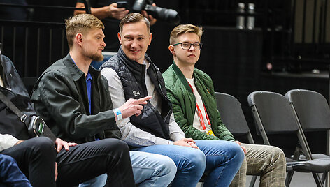Tautvydas Sabonis ir Paulius Jankūnas