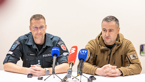 Mindaugas Bar&scaron;ys ir Renatas Požėla