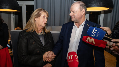 Vilija Blinkevičiūtė, Saulius Skvernelis