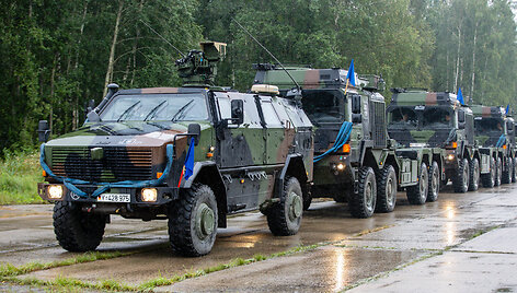 Vokietijos kariuomenės pratybos &bdquo;Grand Eagle 25&ldquo;