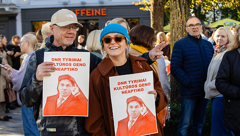 Kauno kultūros bendruomenės protestas prie&scaron; kandidatą į kultūros ministrus