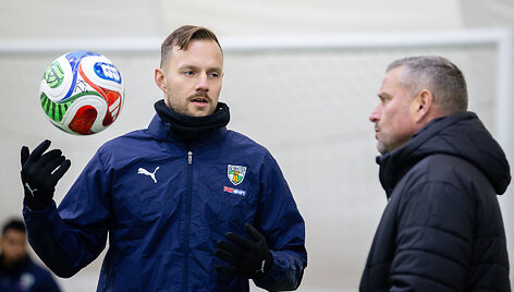 FK &bdquo;Kauno Žalgiris&ldquo; pirmoji treniruotė