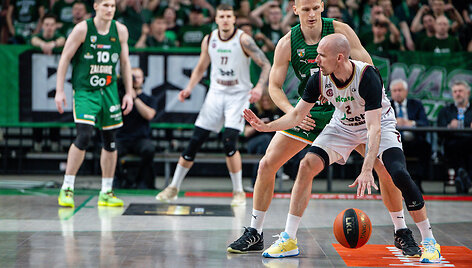 Pirmosios LKL pusfinalio rungtynės: &bdquo;Žalgiris&ldquo; &ndash; &bdquo;Liet